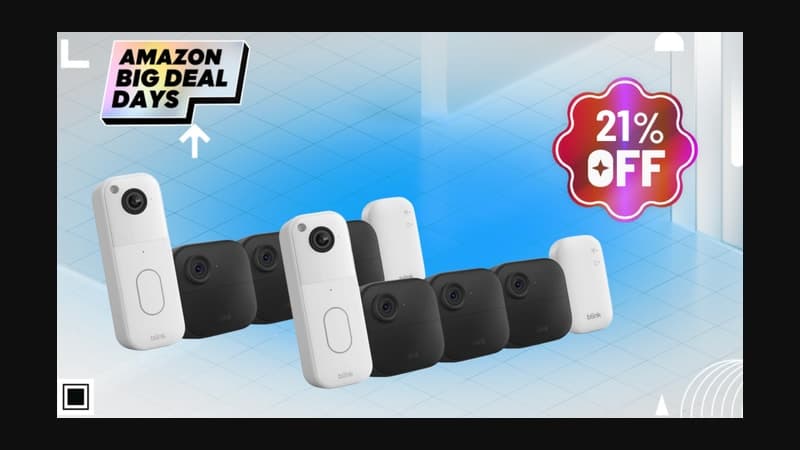 A Steal of a Deal: Save 21% Off a Blink Doorbell and Security Camera Bundle