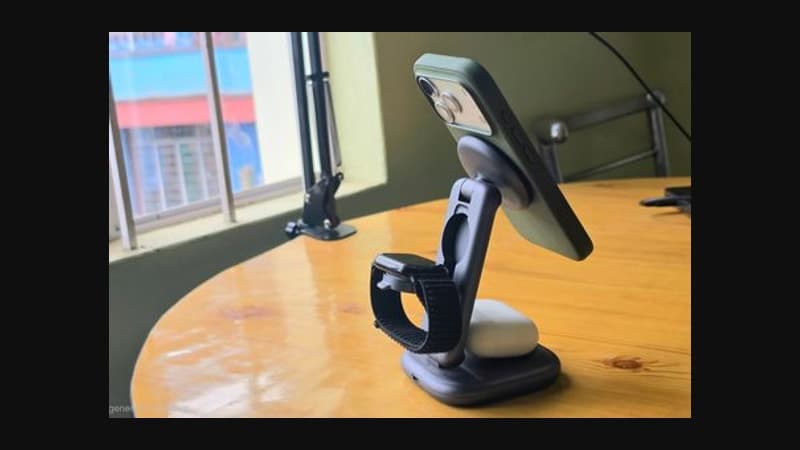 Satechi 3-in-1 Foldable Wireless Charging Stand Qi2 Review: Fast, folding, and my new favorite
