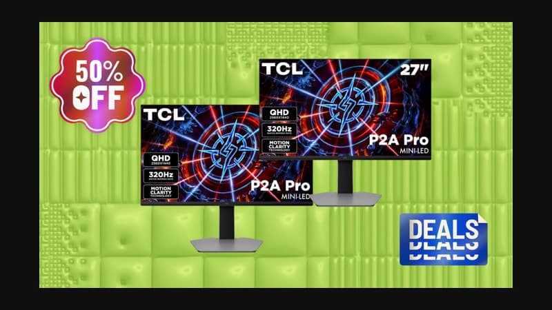 A Super Competitive Deal: Slash 50% Off This Powerful 27-Inch TCL Gaming Monitor