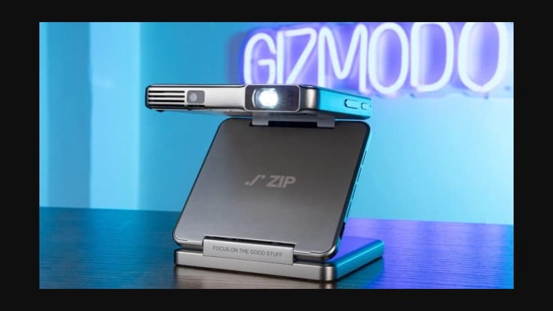 Aurzen Zip Cyber Foldable Portable Projector: Not Bright, Poor Connectivity, but a Lot of Fun