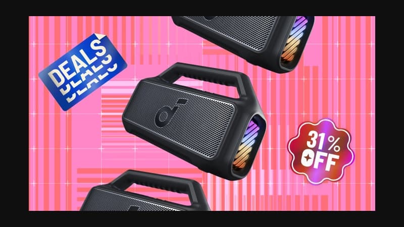 Crank Up the Savings With 31% Off This Booming Soundcore Speaker